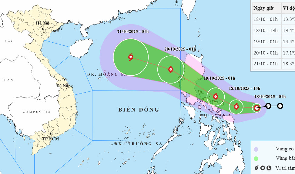 Biển Đông đón bão số 12, không khí lạnh tràn về miền Bắc