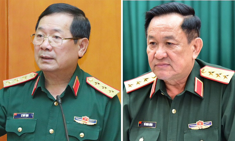 Kéo dài thời gian giữ chức vụ với 2 Thứ trưởng Bộ Quốc phòng