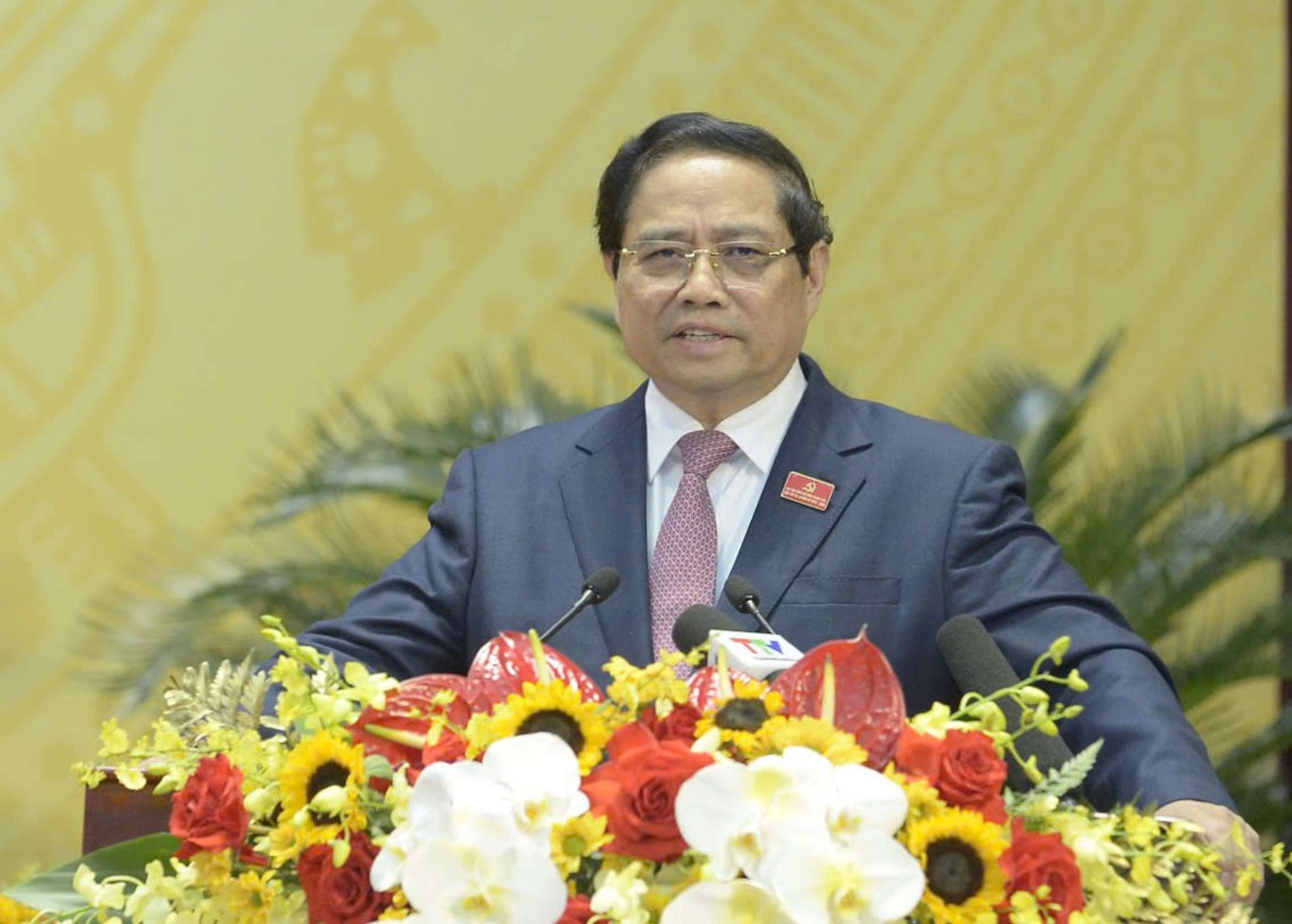 Ảnh: Thủ tướng Phạm Minh Chính dự Đại hội đại biểu Đảng bộ tỉnh Thanh Hoá