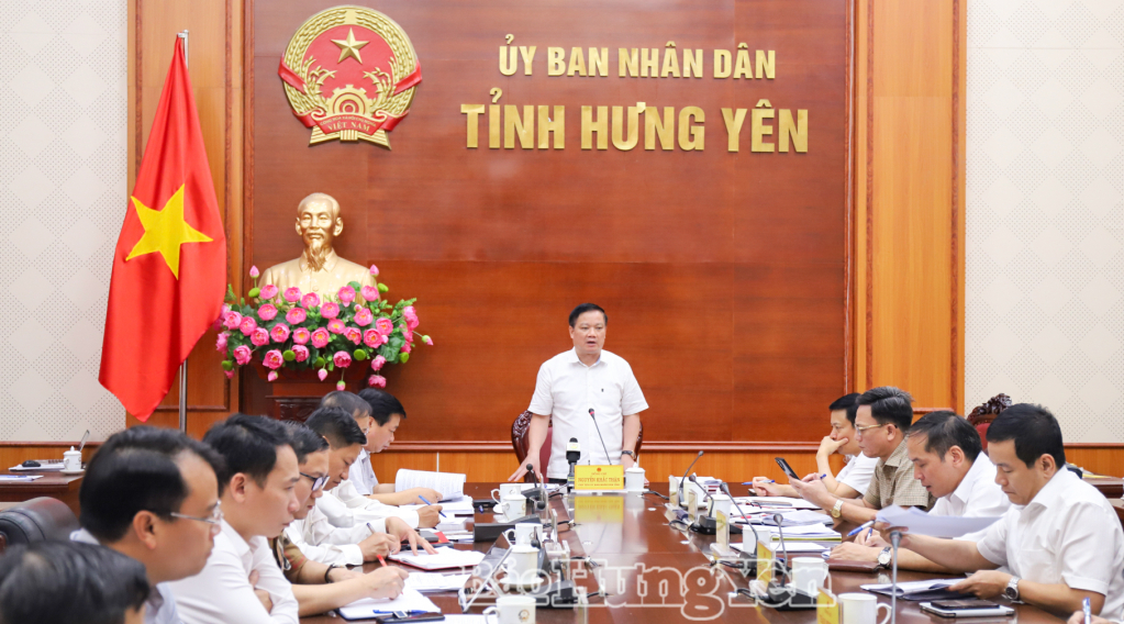 Hưng Yên quyết liệt thúc đẩy tiến độ 175 dự án đầu tư công