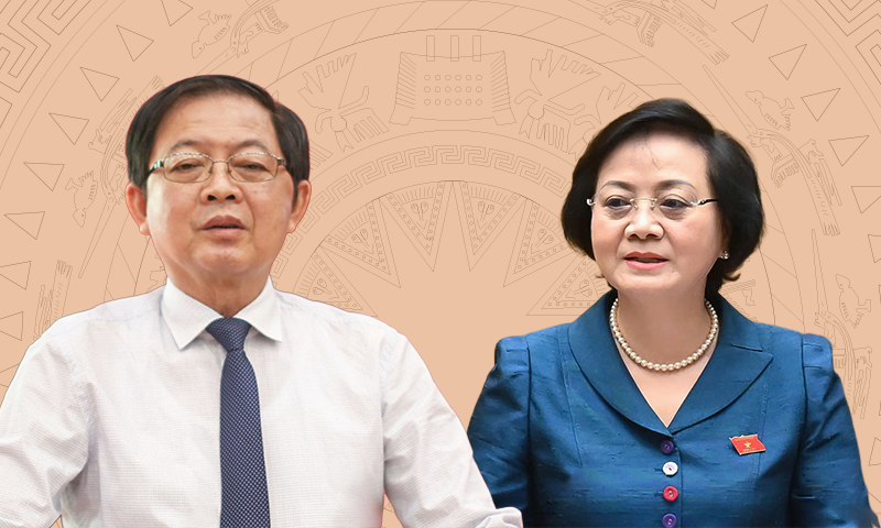 Bà Phạm Thị Thanh Trà và ông Hồ Quốc Dũng làm Phó Thủ tướng