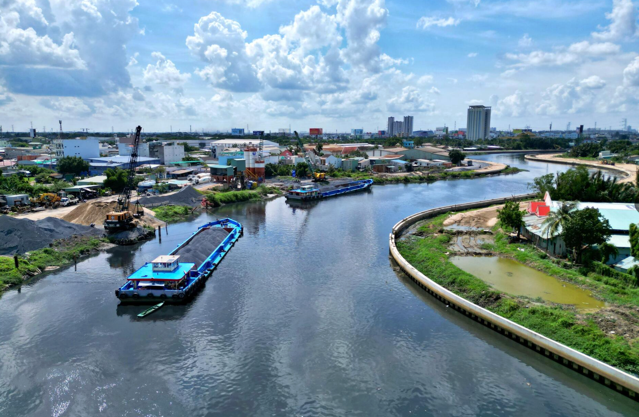 TP.HCM đẩy nhanh tiến độ loạt dự án cải tạo kênh rạch, chỉnh trang đô thị