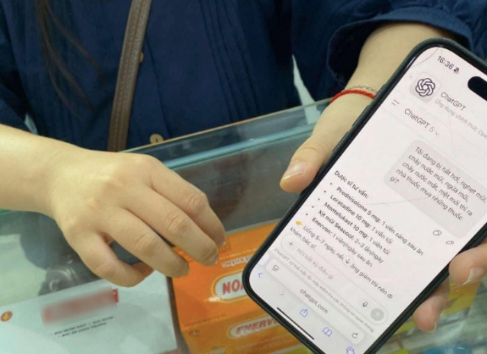 Đơn thuốc ChatGPT 'chữa ho, nghẹt mũi' và lời cảnh báo từ bác sĩ 