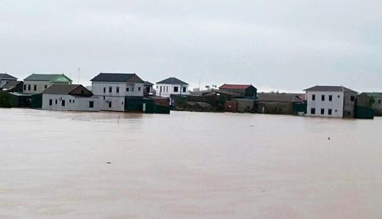 Lũ trên sông ở Huế, Đà Nẵng đang lên, không khí lạnh bắt đầu ảnh hưởng miền Bắc