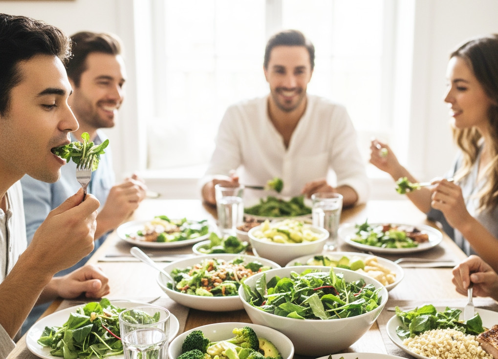 Điều gì xảy ra với cơ thể nếu ăn rau trước bữa chính?