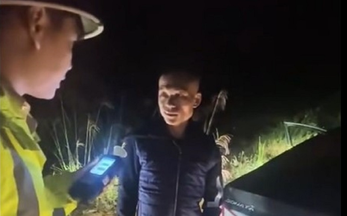 Nồng độ cồn gấp 2 lần mức kịch khung, tài xế ở Quảng Ninh bị phạt 35 triệu