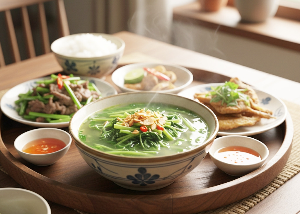 Nước canh rau có thể thay nước lọc?