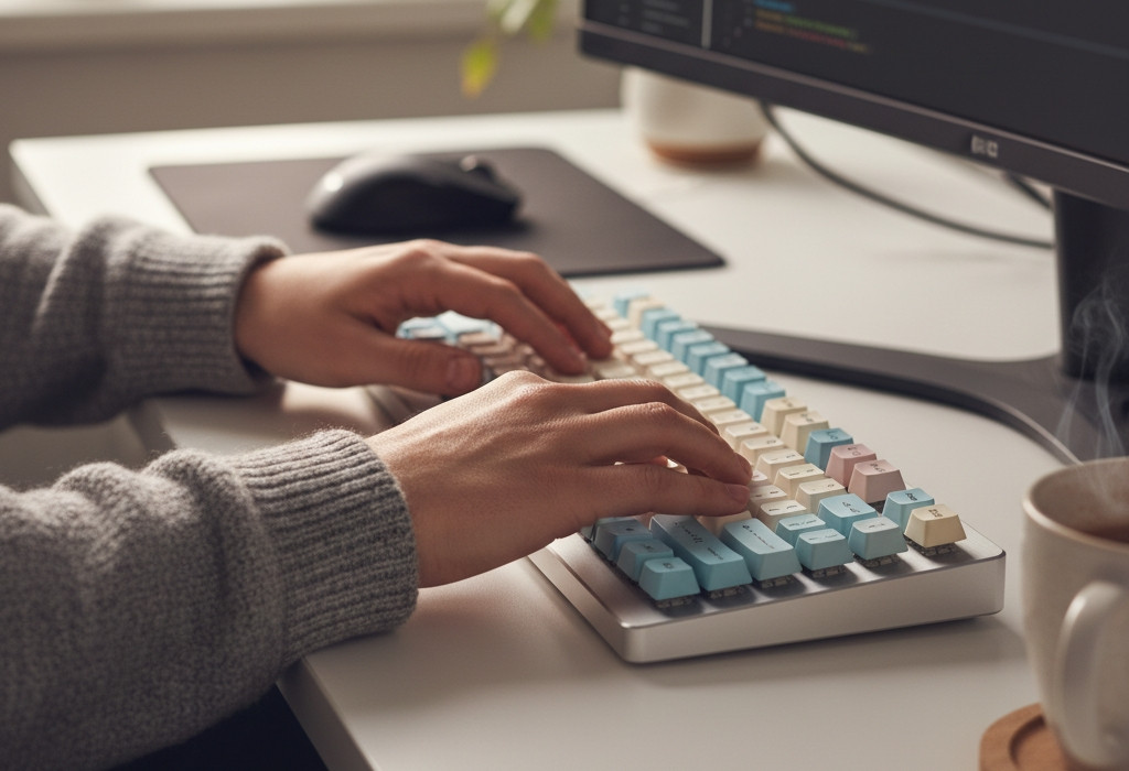 Đôi tay 'kêu cứu' sau những giờ gõ phím miệt mài