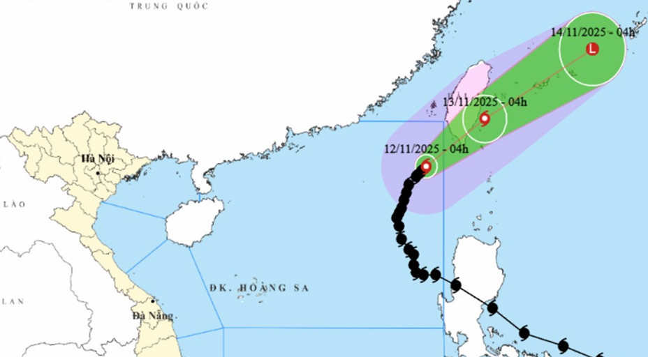 Tin bão số 14 Phượng Hoàng mới nhất: Giật cấp 11, hôm nay ra khỏi Biển Đông