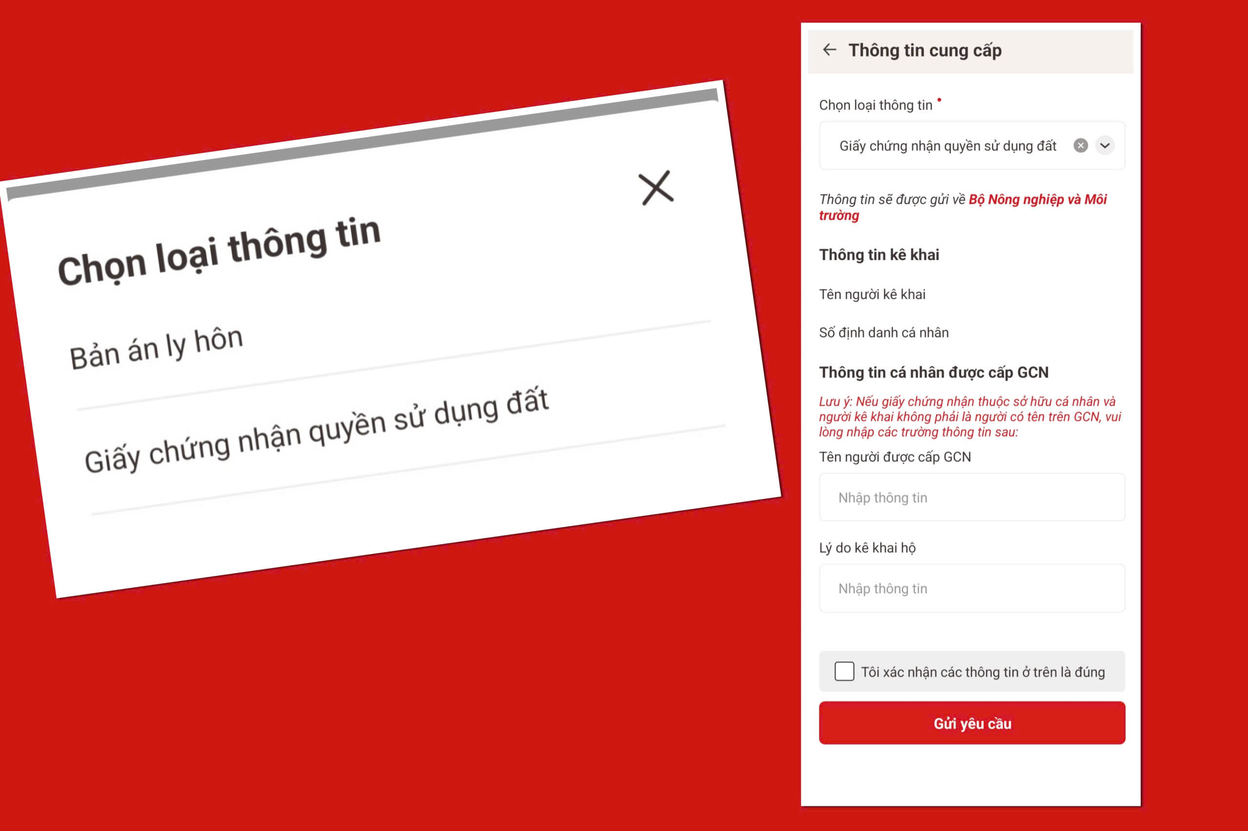 Cách tích hợp Giấy chứng nhận quyền sử dụng đất trên ứng dụng VNeID