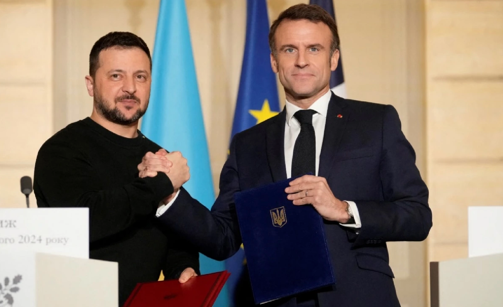 Ông Zelensky tới Pháp ký thỏa thuận phòng không, nhận máy bay, tên lửa