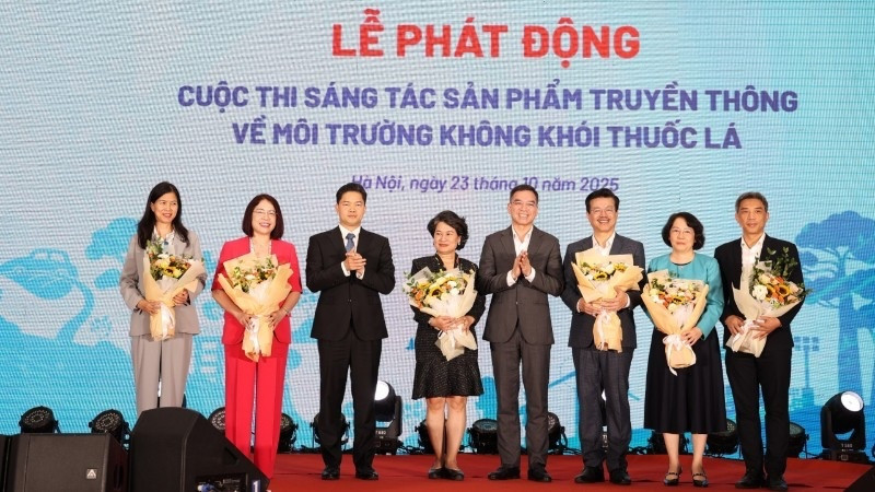 Phát động cuộc thi truyền thông ‘Không khói thuốc – Vì Việt Nam khỏe mạnh
