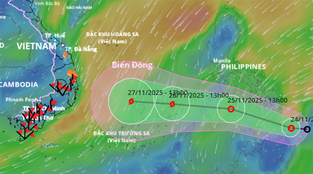 Biển Đông sắp đón bão số 15, dự báo diễn biến phức tạp