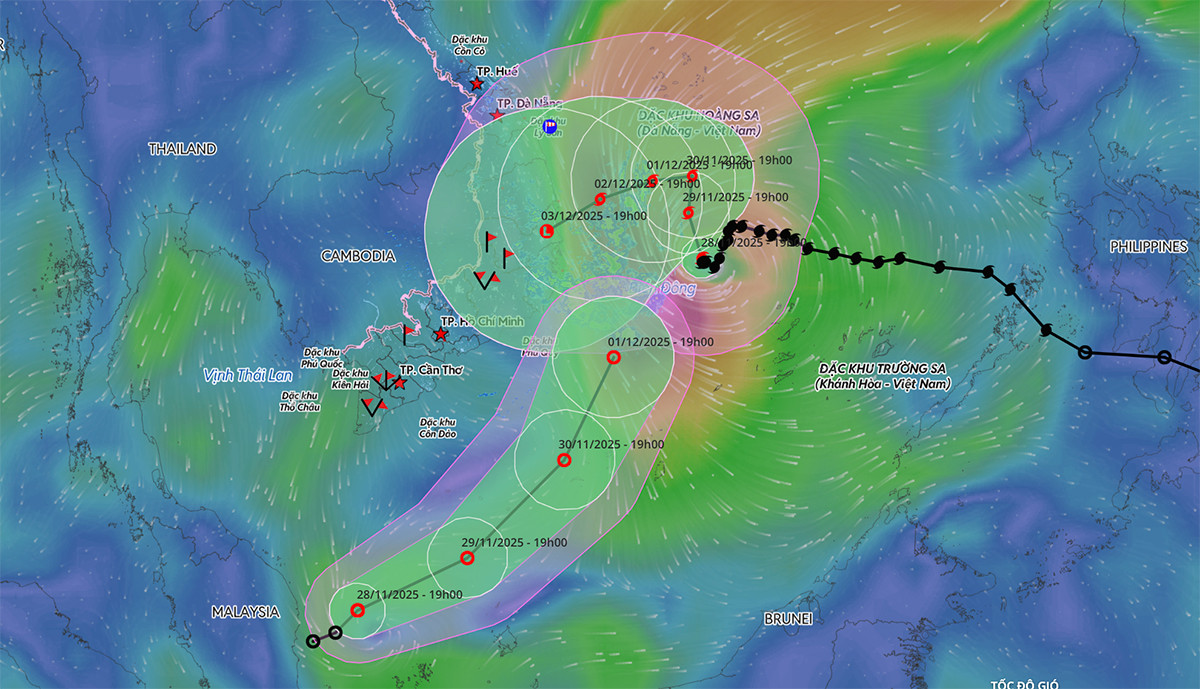 Đi ngược từ xích đạo lên Biển Đông, áp thấp nhiệt đới mới thuộc loại chưa từng xuất hiện