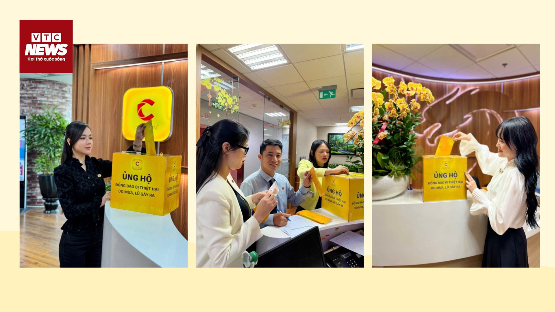 Chicilon Digital Media chung tay ủng hộ người dân chịu ảnh hưởng bởi thiên tai