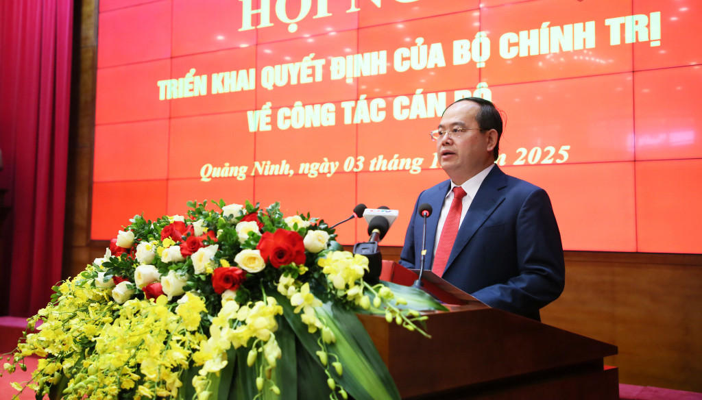 Bí thư Tỉnh ủy Cao Bằng Quản Minh Cường làm Bí thư Tỉnh ủy Quảng Ninh