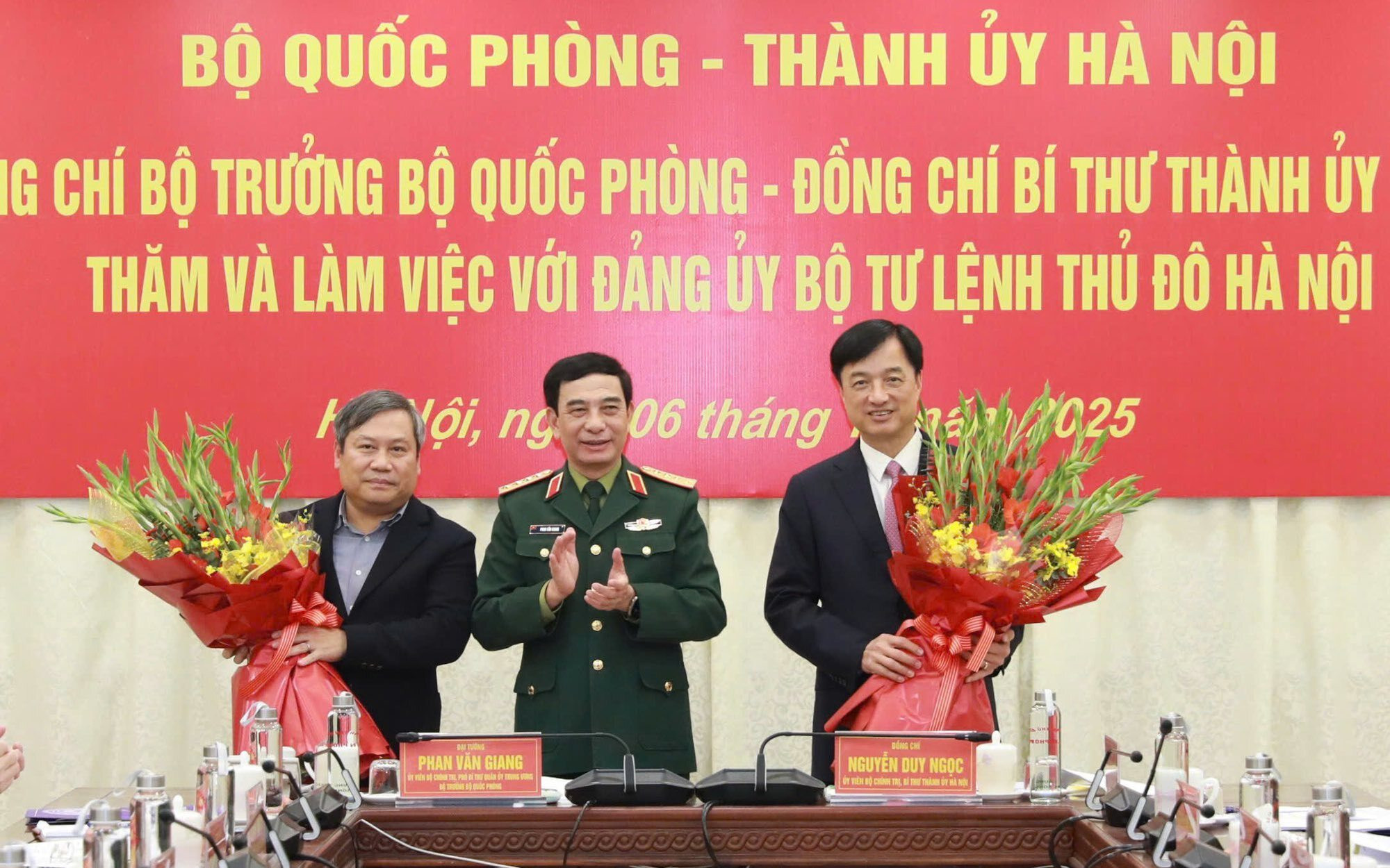 Ông Nguyễn Duy Ngọc được chỉ định làm Bí thư Đảng ủy Bộ Tư lệnh Thủ đô Hà Nội