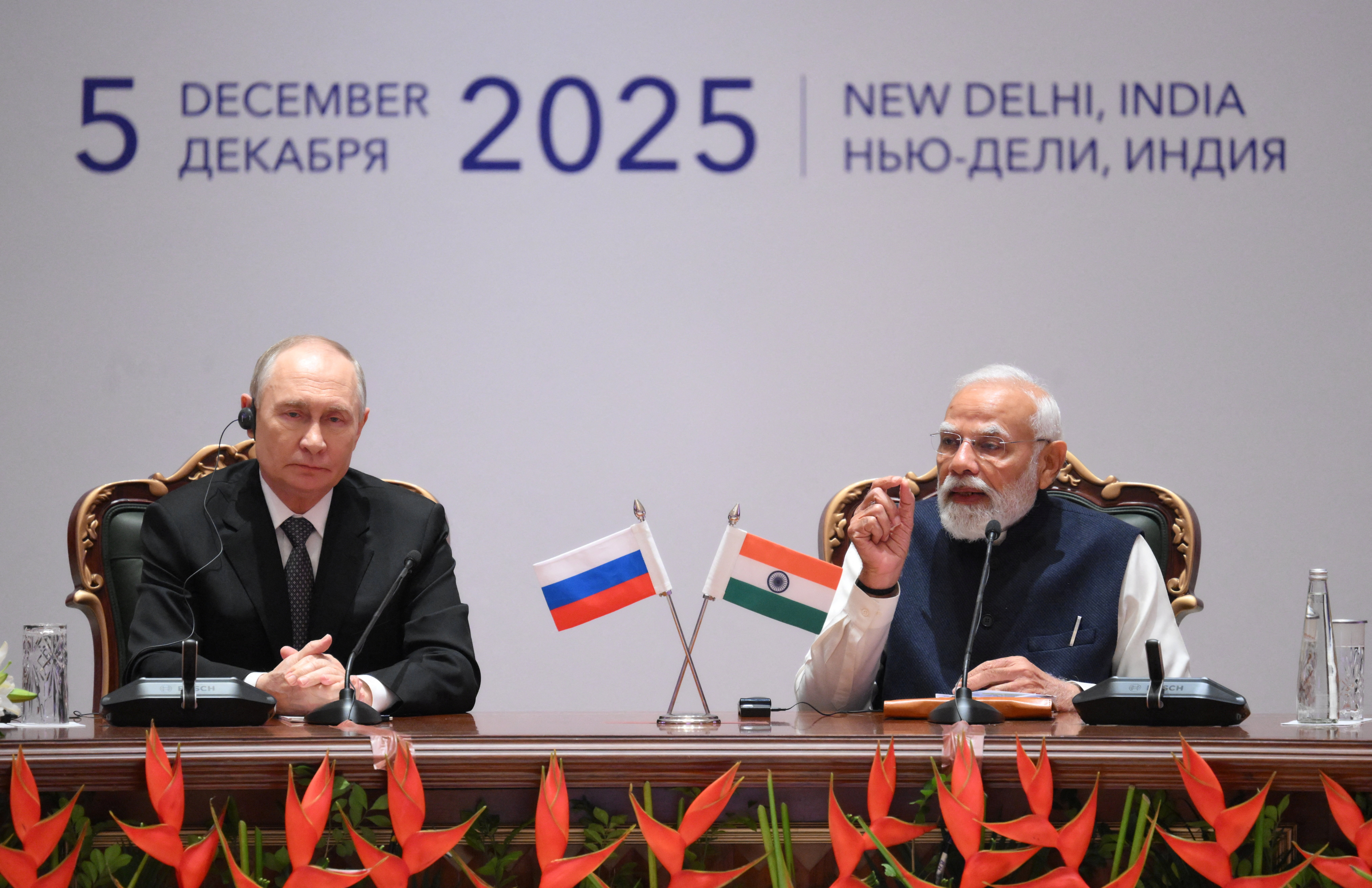 Thông điệp sau cuộc gặp thượng đỉnh Putin - Modi