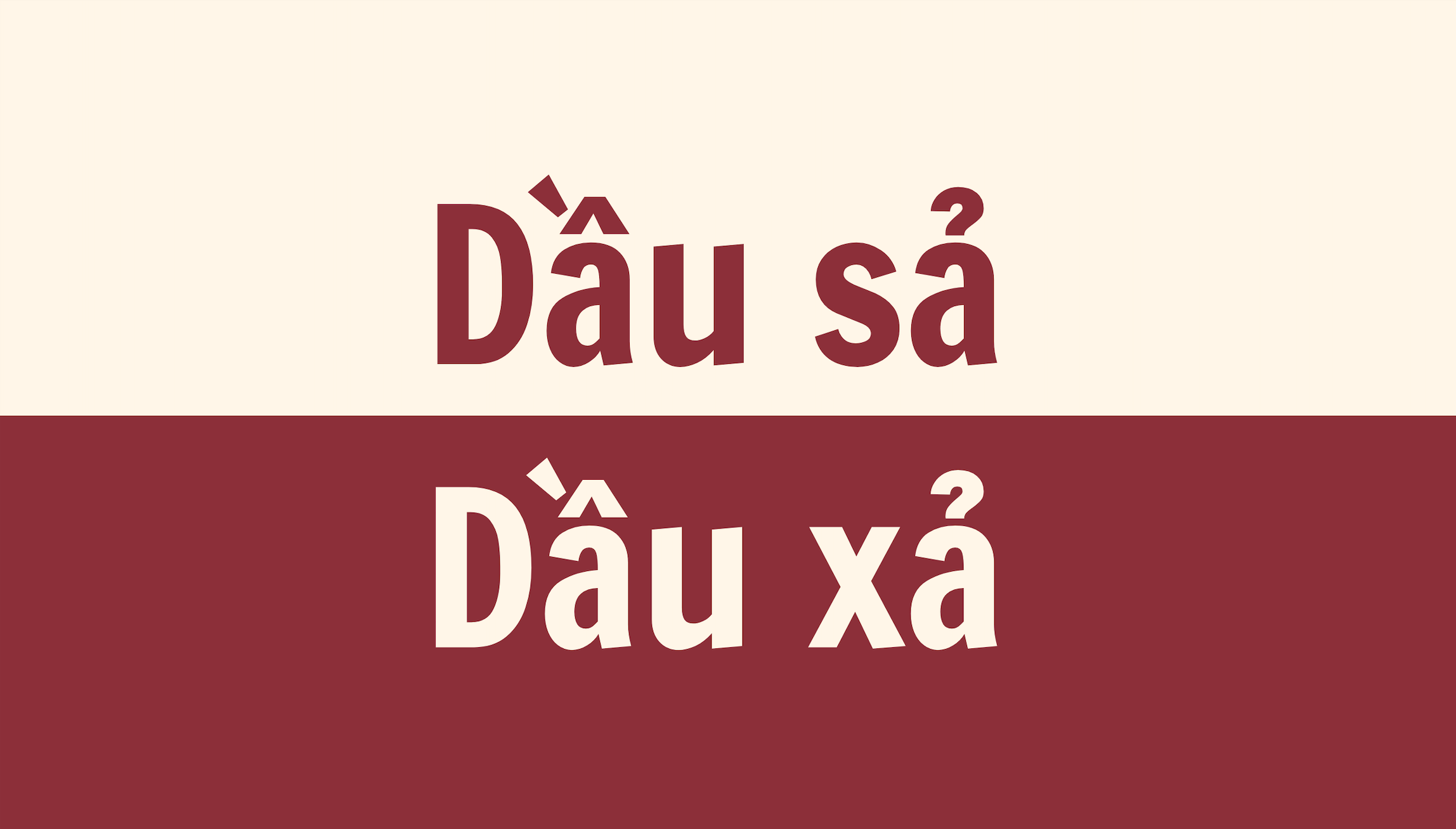 'Dầu sả' hay 'dầu xả', dùng sao cho đúng?
