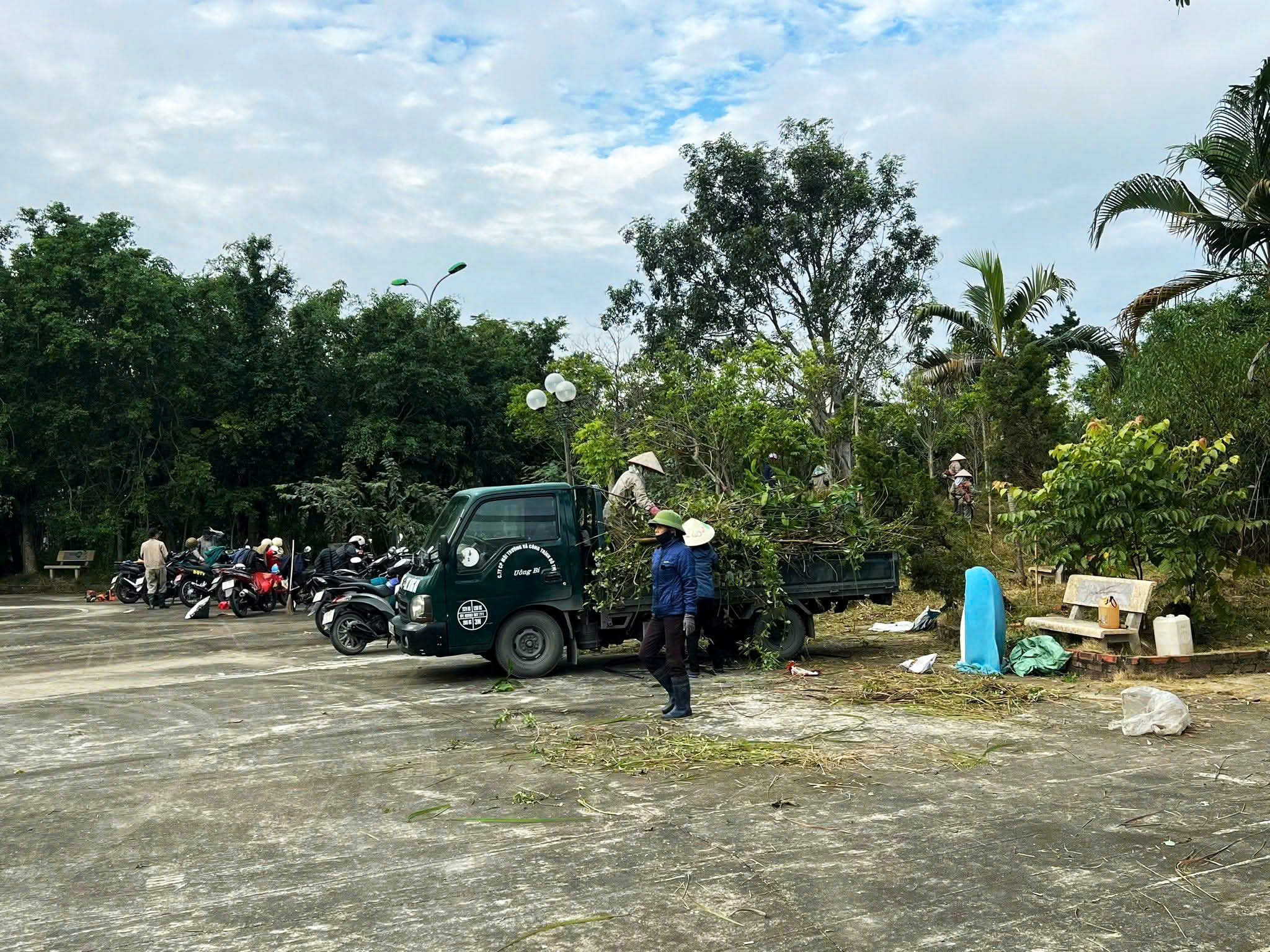 Công viên bỏ hoang ở Quảng Ninh được chỉnh trang sau phản ánh của VTC News