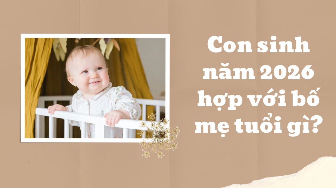 Con sinh năm Bính Ngọ 2026 hợp với bố mẹ tuổi gì​?