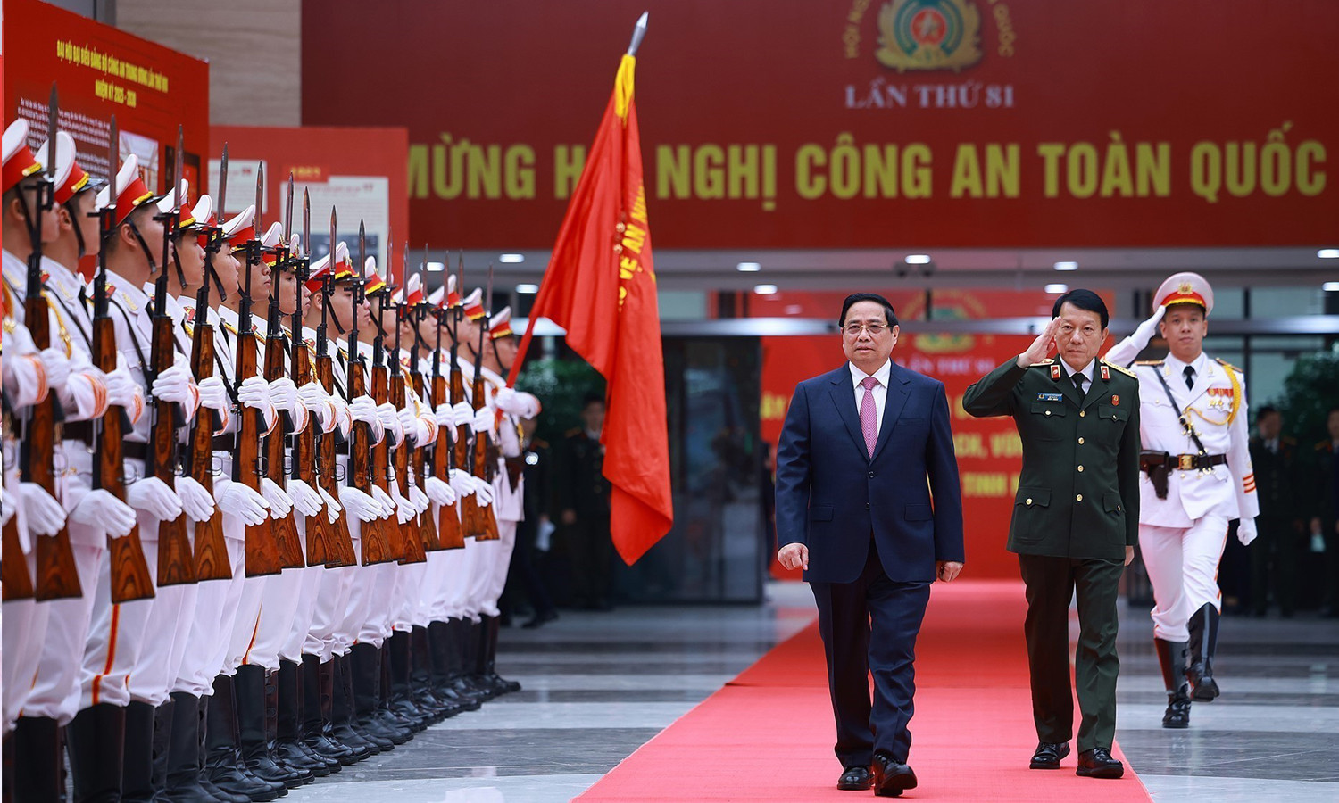 Thủ tướng Phạm Minh Chính dự Hội nghị Công an toàn quốc lần thứ 81