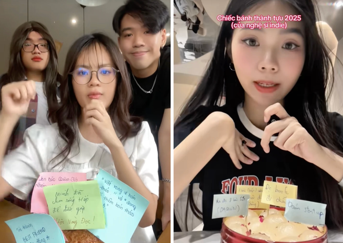 Vì sao trào lưu 'bánh kem thành tựu' gây sốt cuối năm 2025?