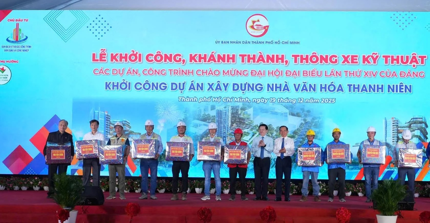 Khởi công dự án Nhà văn hoá Thanh niên hơn 2.240 tỷ đồng trên 'đất vàng' TP.HCM