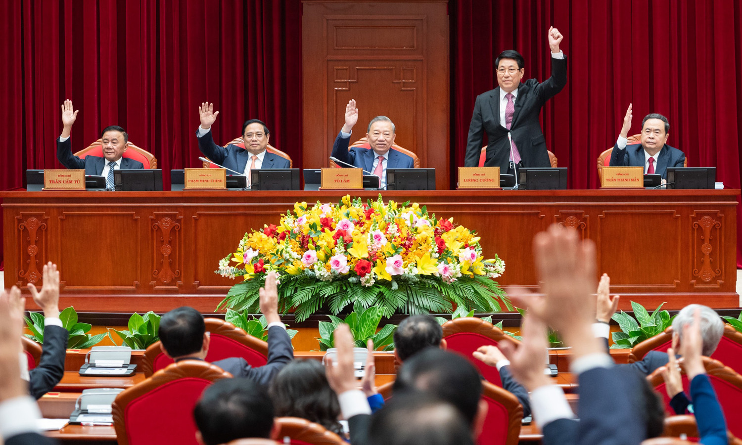 Toàn cảnh khai mạc Hội nghị lần thứ 15 Ban Chấp hành Trung ương Đảng khóa XIII