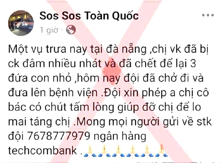 Thực hư thông tin người phụ nữ bị hành hung dã man ở Đà Nẵng đã tử vong