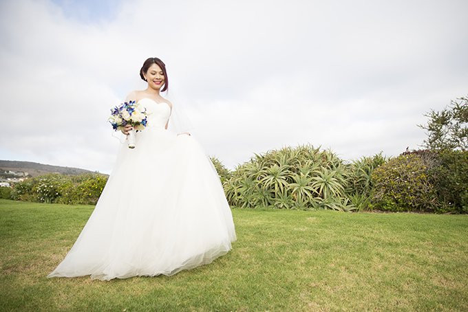 Thanh Thảo và ông xã chụp ảnh cưới. Họ kết hôn vào cuối năm 2017, dự định khi con cứng cáp mới làm tiệc thết đãi bạn bè.