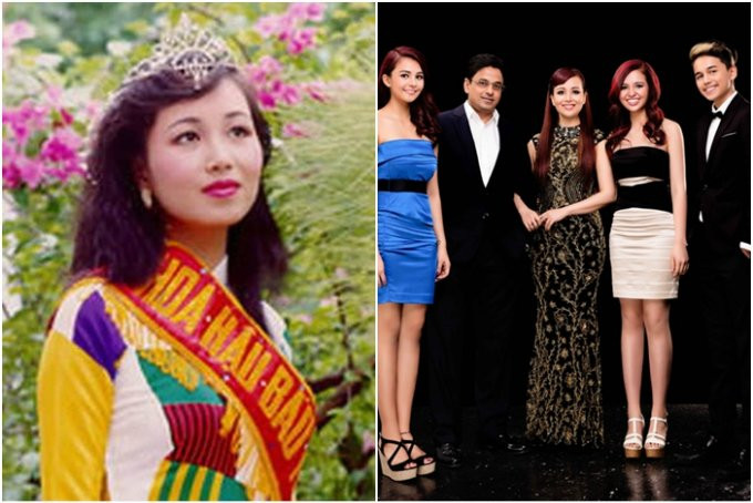 Hoa hậu Nguyễn Diệu Hoa sinh năm 1969 tại Hà Nội. Lên ngôi năm 1990, cô sở hữu nhan sắc xinh đẹp và học thức đáng nể. Diệu Hoa đã tốt nghiệp thạc sĩ quản trị kinh doanh ở Thái Lan, được ghi vào sách kỷ lục Việt Nam là Hoa hậu thông thạo nhiều ngoại ngữ nhất. Năm 2008, cô tham gia Hoa hậu Quý bà thế giới và lọt top 5 chung cuộc.Về đời tư, cô kết hôn với một doanh nhân Ấn Độ và có 3 người con. Hai con gái lớn hiện du học tại Mỹ, riêng con trai út sống cùng bố mẹ tại TP HCM. Cô