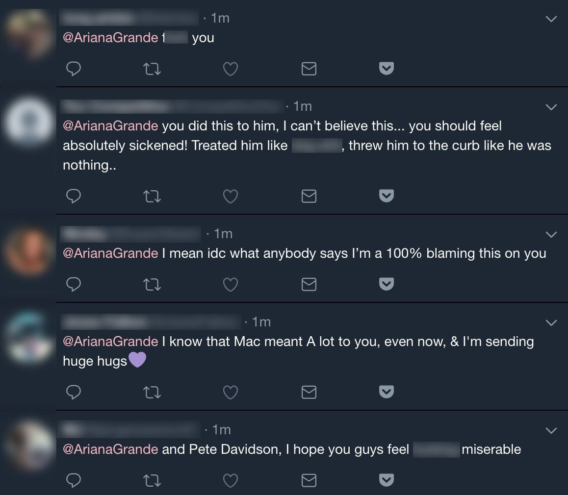 Bị dân mạng đồng loạt đổ lỗi gây ra cái chết của bạn trai cũ, đây là động thái của Ariana Grande - Ảnh 2.