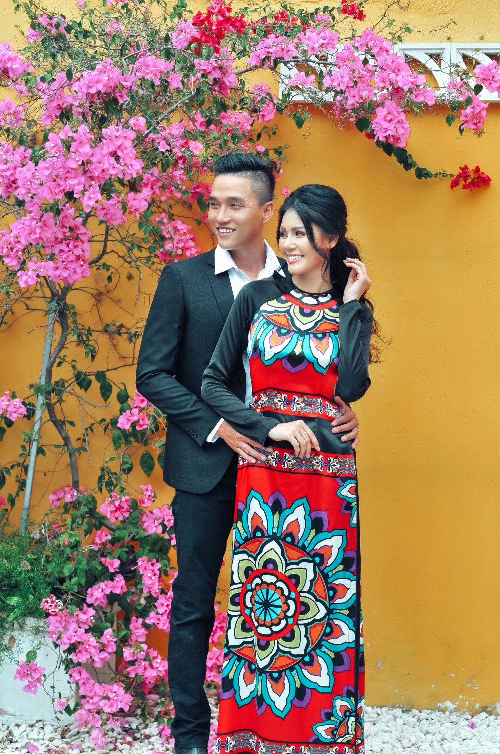 hoa hau kim nguyen ao dai tet (1)