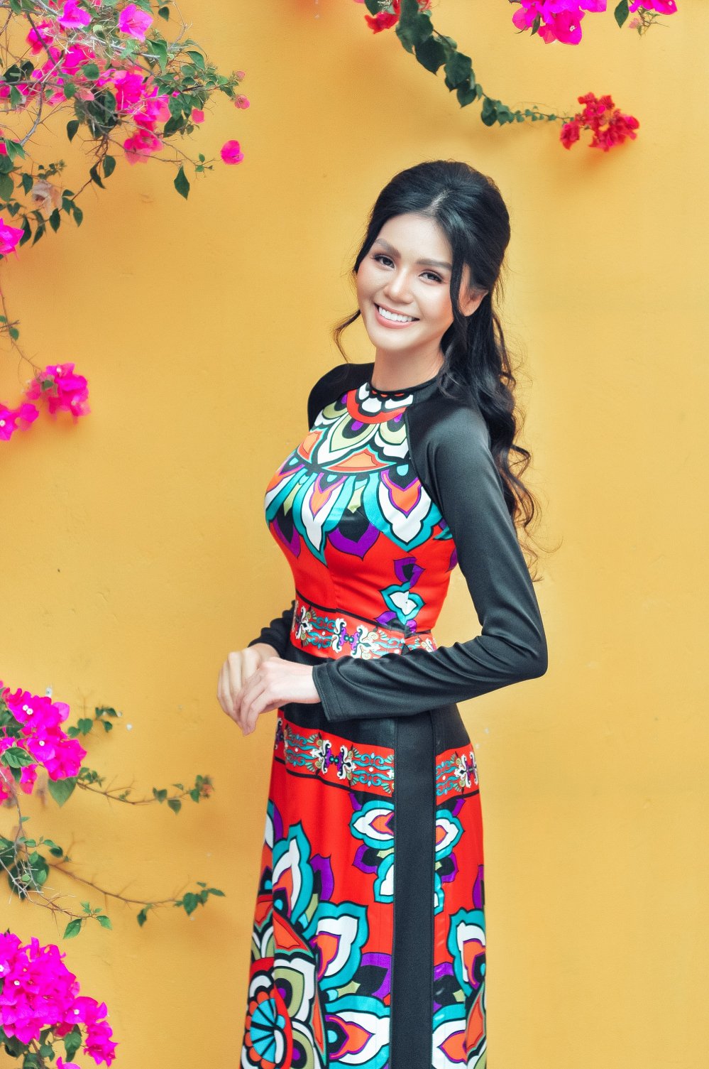 hoa hau kim nguyen ao dai tet (4) 3