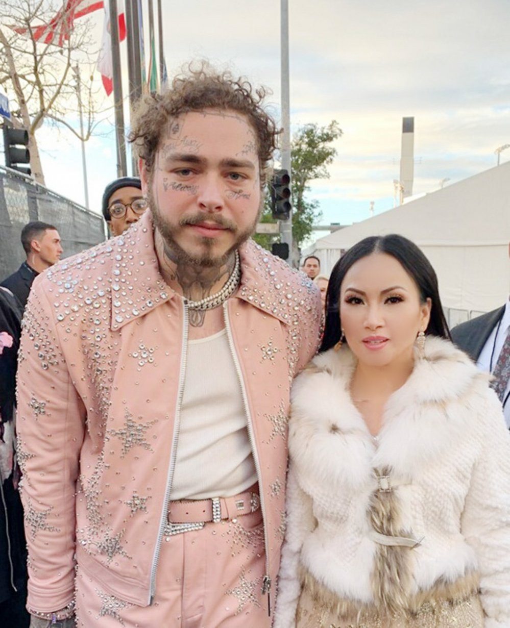 Singer Post Malone and Ha Phuong Asian Superstar 7