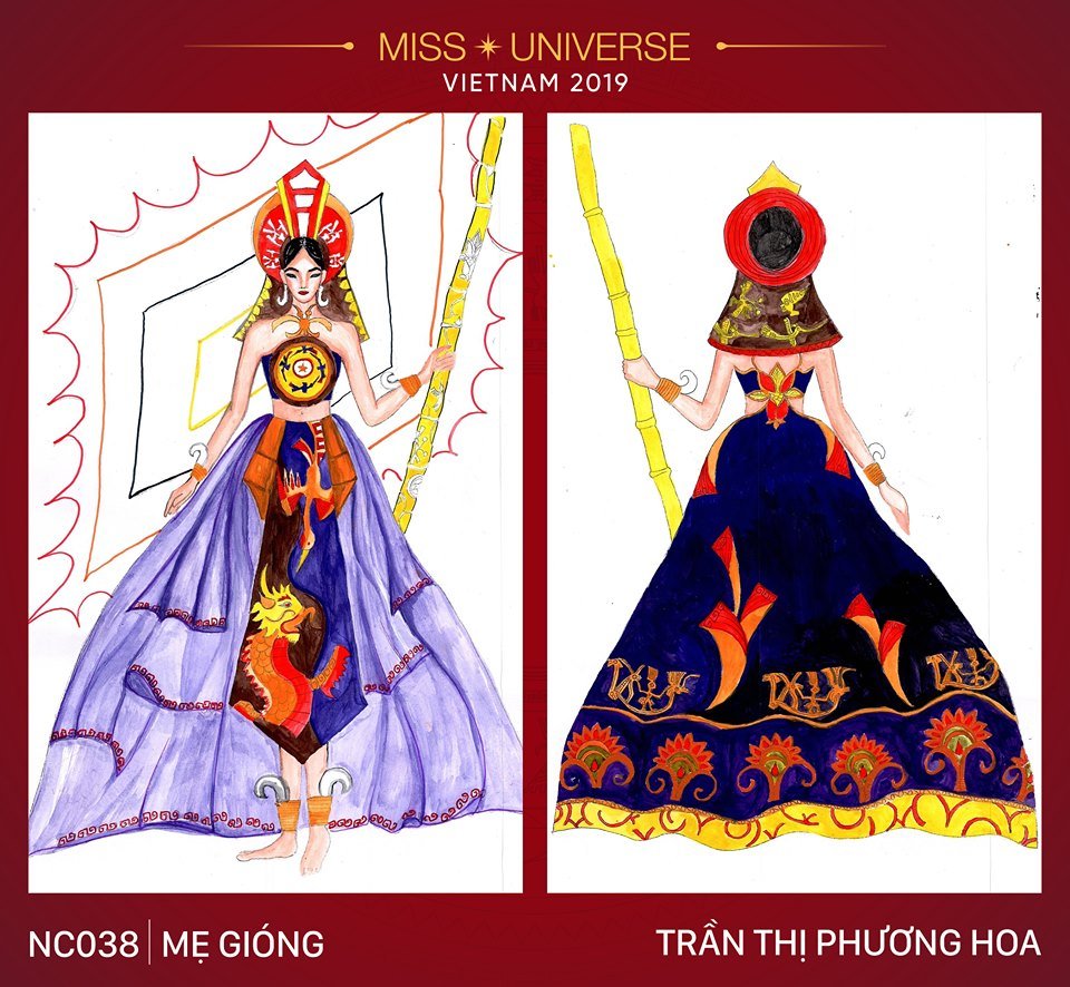 Thiết kế \'Bàn thờ\' cho quốc phục Việt Nam tại Miss Universe 2019 ...