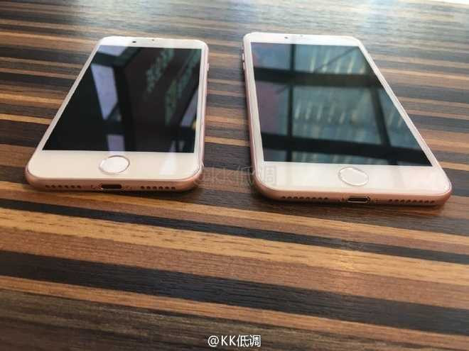 Ảnh so sánh bộ đôi iPhone 7 và 7 Pro sắp ra mắt