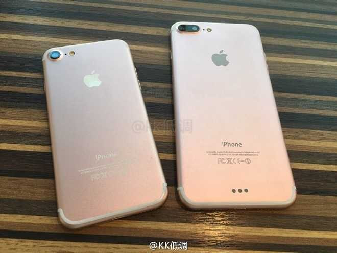 Ảnh so sánh bộ đôi iPhone 7 và 7 Pro sắp ra mắt