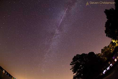 Ảnh đẹp lung linh trận mưa sao băng sáng 29/7 - 10