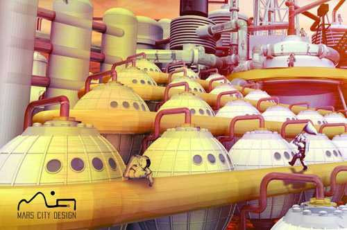 Những dự án thành phố trên sao Hỏa sắp được xây dựng - 5