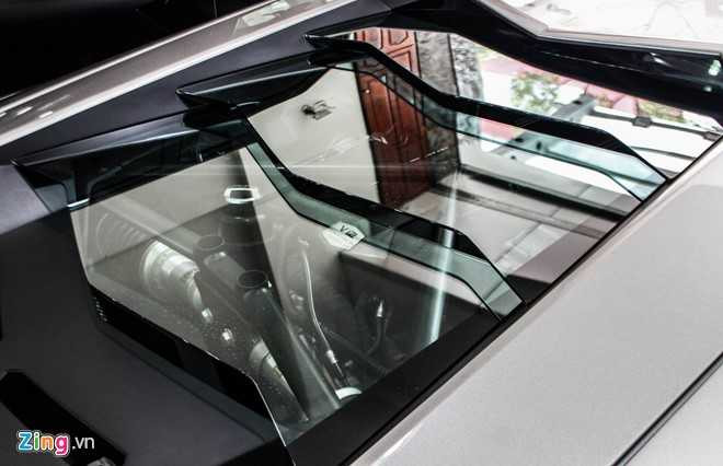 Lamborghini Aventador ban do dau tien ve Viet Nam hinh anh 8