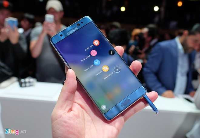Anh, video thuc te Samsung Galaxy Note 7 hinh anh 10