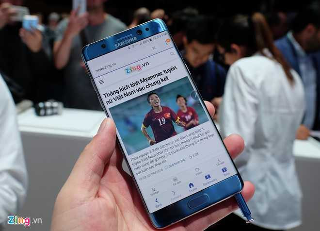 Anh, video thuc te Samsung Galaxy Note 7 hinh anh 11