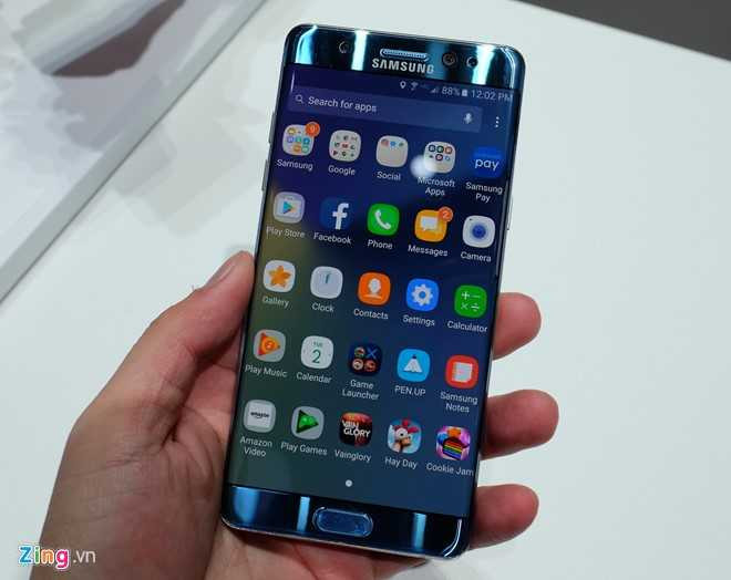 Anh, video thuc te Samsung Galaxy Note 7 hinh anh 9