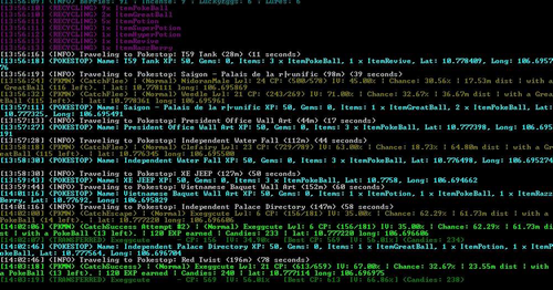 Một phần mềm bot được sử dụng để bắt Pokemon và tìm kiếm vật phẩm mà không cần chơi game.