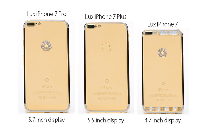 Ốp lưng 1,3 triệu USD cho iPhone 7