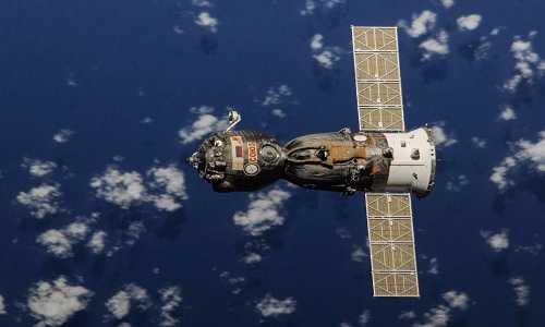 Tàu vũ trụ Soyuz của Nga được dùng để chở phi hành gia NASA lên trạm ISS. Ảnh: NASA.
