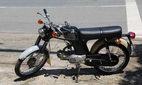 Honda 67 hàng sưu tầm tại Sài Gòn.