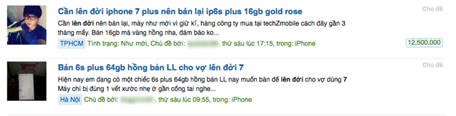 Rao ban iPhone 6S tang vot truoc ngay iPhone 7 ve nuoc hinh anh 1